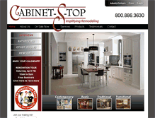 Tablet Screenshot of cabinet-s-top.com